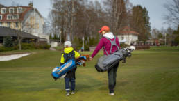 Pickala golf - äiti ja poika